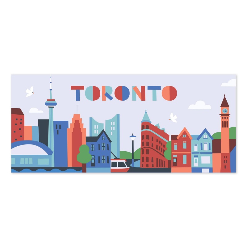 TORONTO – PANORAMA  Postcard