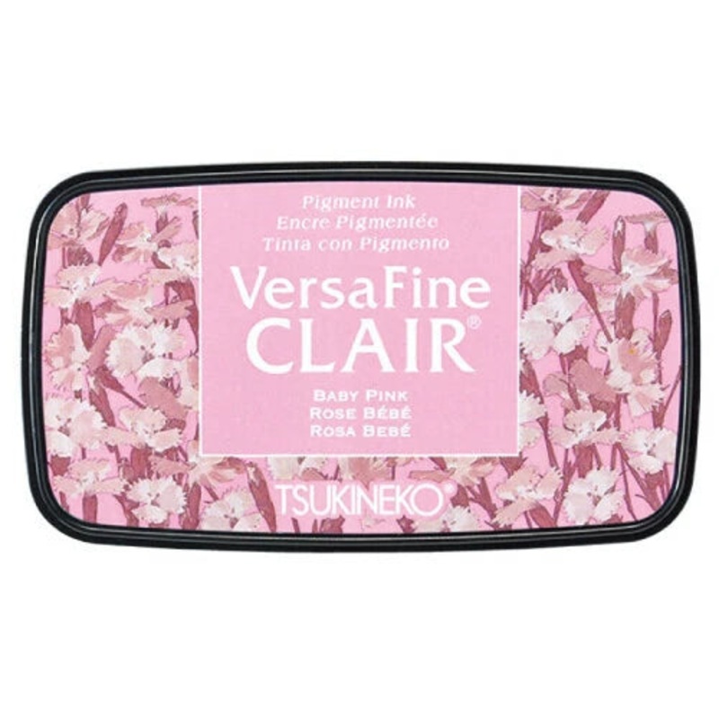Versafine Clair Decoration Stamp- Baby Pink