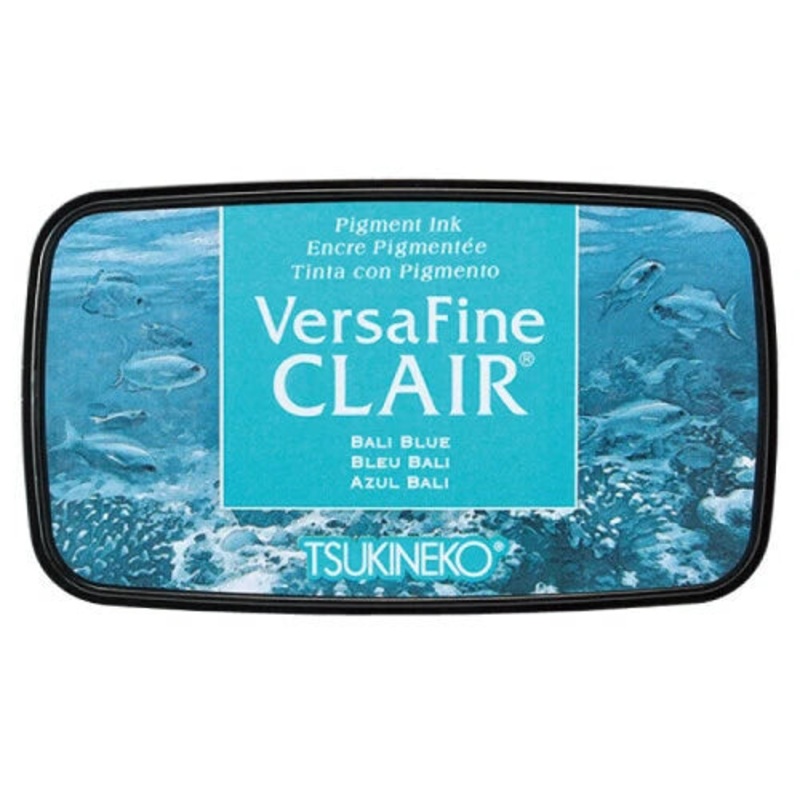 Versafine Clair Decoration Stamp- Bali Blue