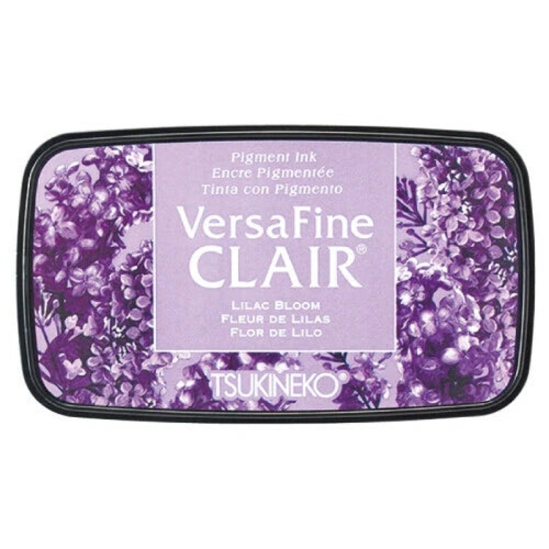 Versafine Clair Decoration Stamp- Lilac Bloom