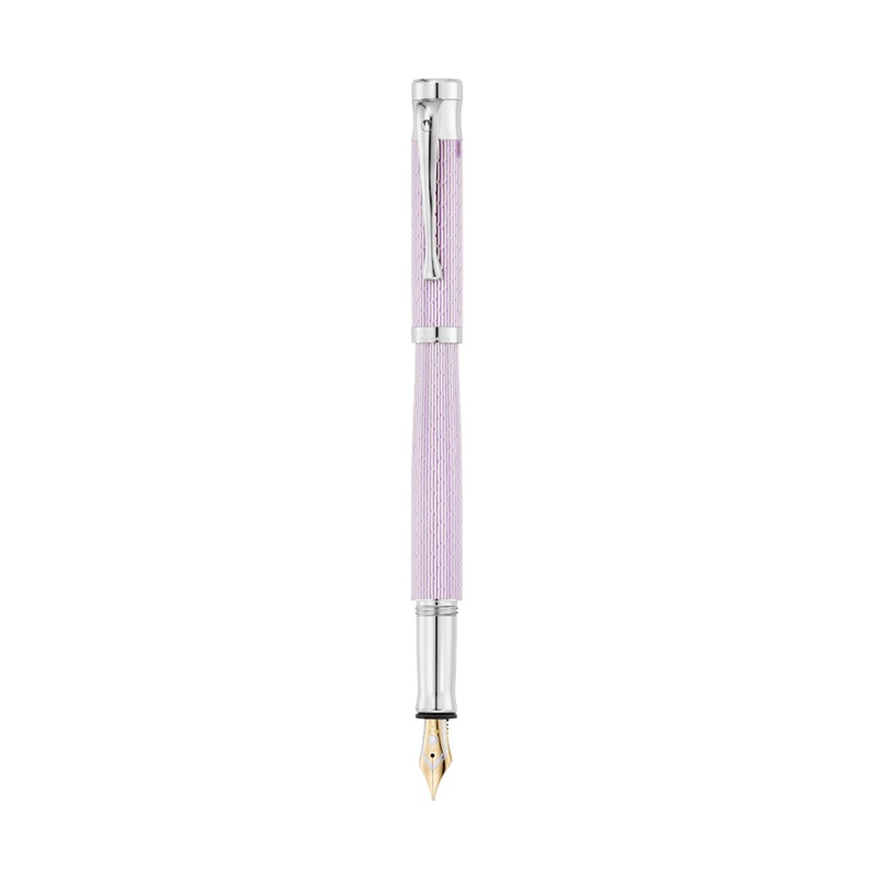 Waldmann Tango Gold Nib Fountain Pen – Brilliant Lilac Lacquer