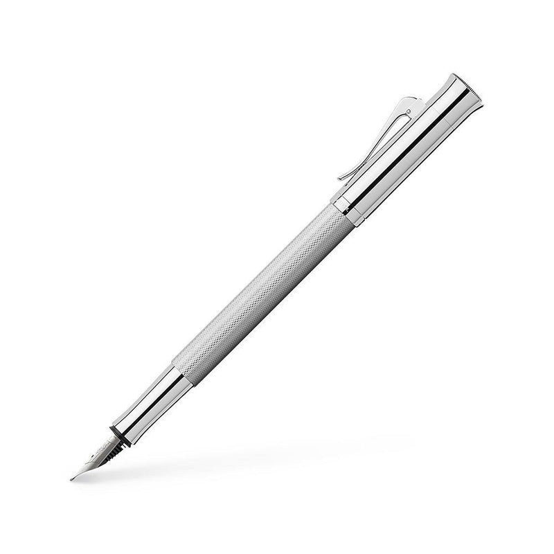 Graf von Faber-Castell Guilloche Rhodinized Fountain Pen