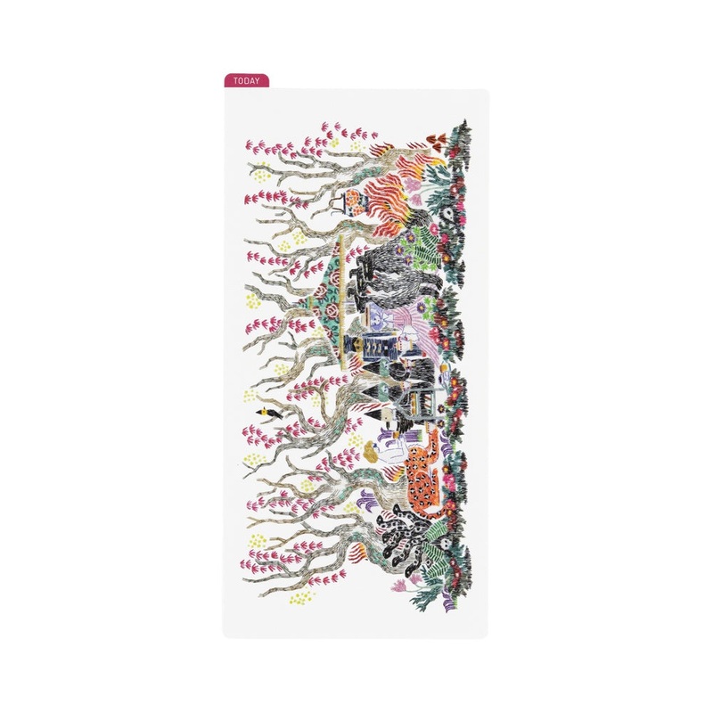 Hobonichi Accessories Iyo Okumi Pencil Board for Weeks (Happy Tea Time – Group Party)