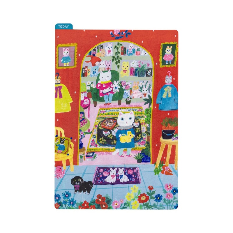 Hobonichi Accessories Yumi Kitagishi Pencil Board for A6 Size (In the Room)