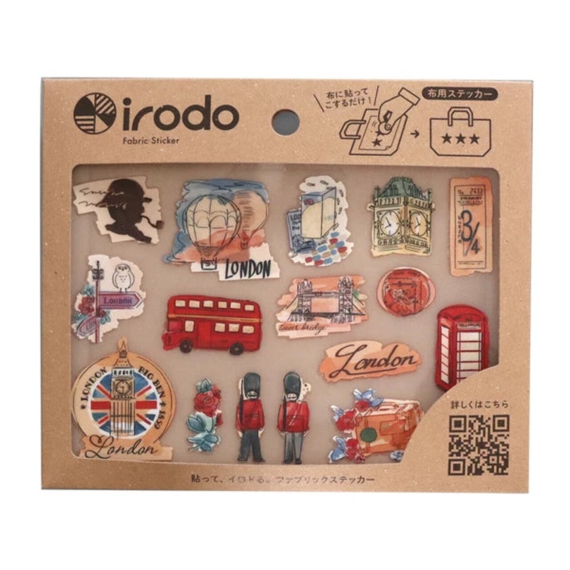 Irodo Fabric Transfer Stickers – World Travel UK