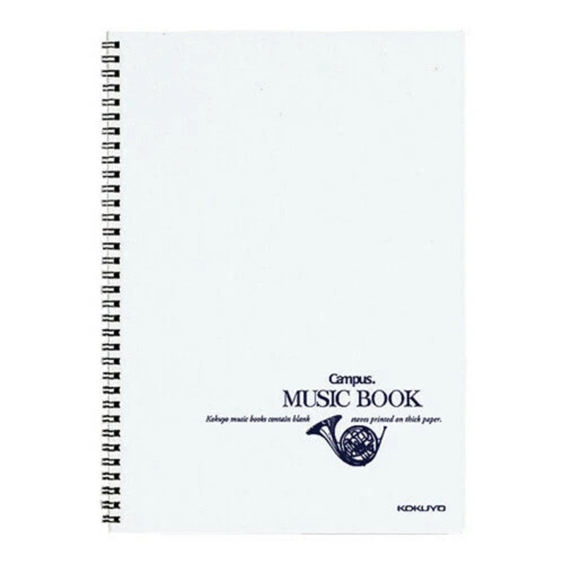 KOKUYO Planner/Notebook/Drawing Paper Music – Music Book A4 on T10