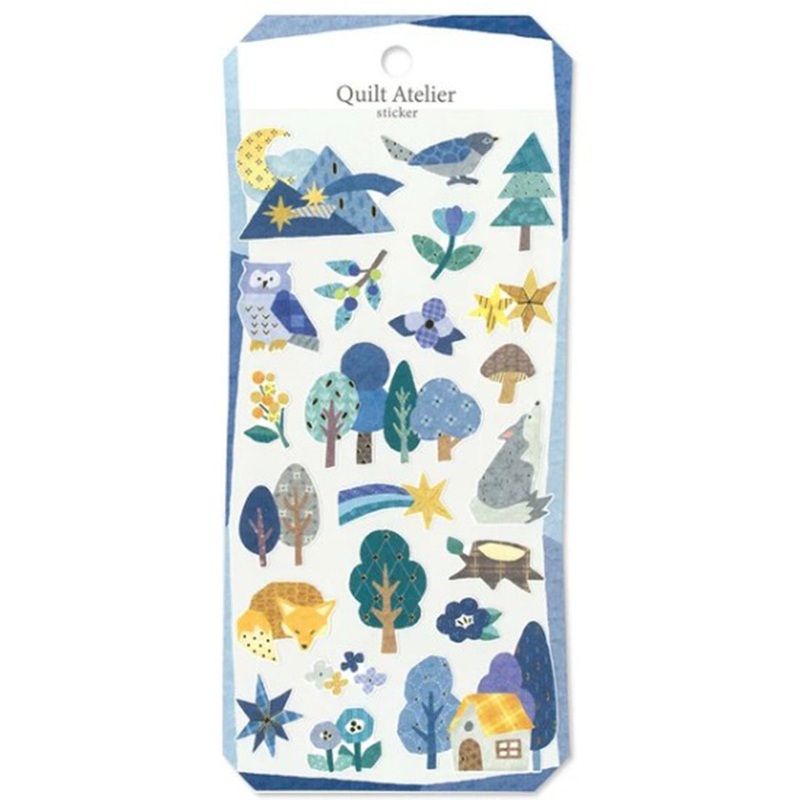 Mind Wave Stickers Quilt Atelier Starry Forest