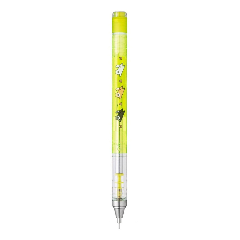 MONO Graph “Cute & Laid Back” Shiba Inu  Mechanical Pencil- Green/Paw