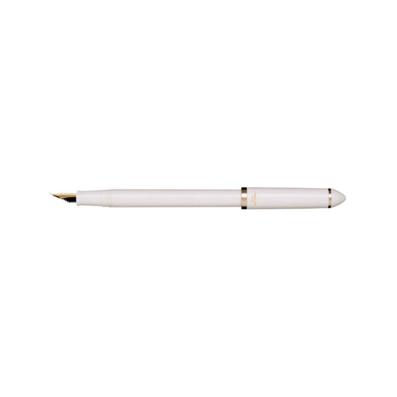 Sailor Fountain Pen Fude de Mannen- White