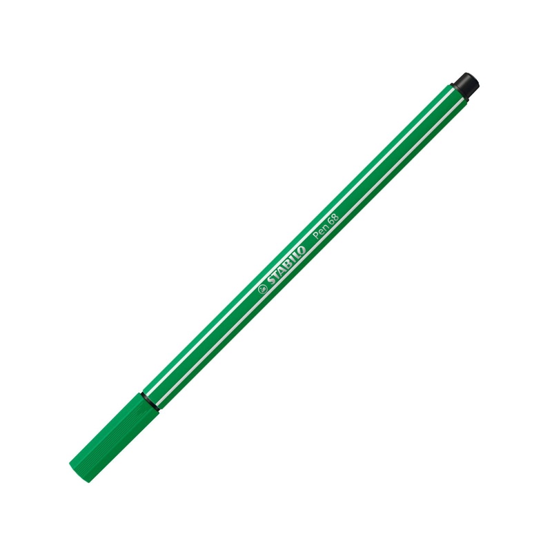 Stabilo Premium Medium Felt-tip Pen 68- Green