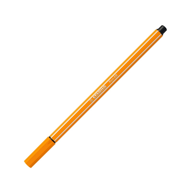 Stabilo Premium Medium Felt-tip Pen 68- Orange