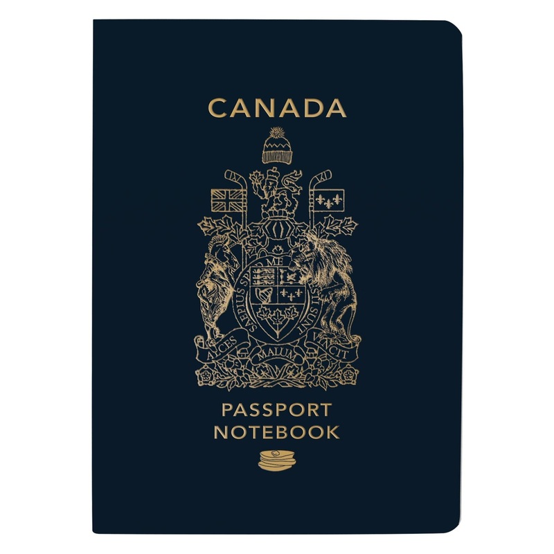 The Unemployed Philosophers Guild Notebook- Canadian Passport
