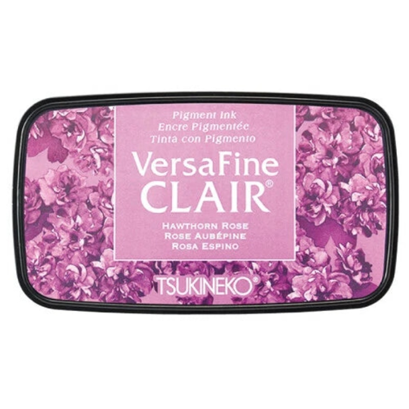 Versafine Clair Decoration Stamp- Hawthorne Rose