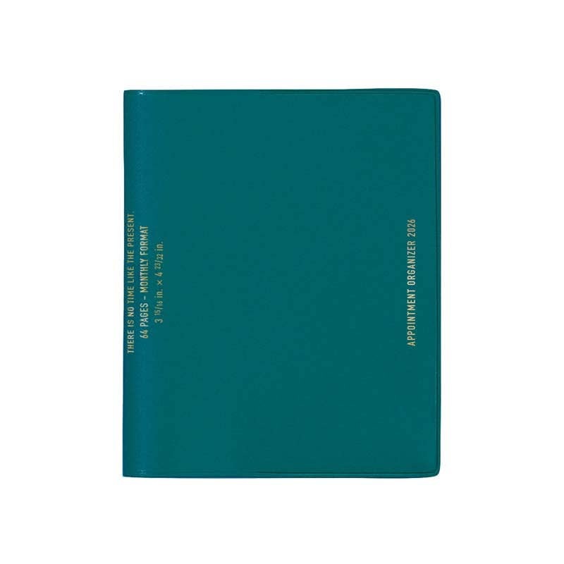 2026 Monthly Planner Houma Square- Blue Green