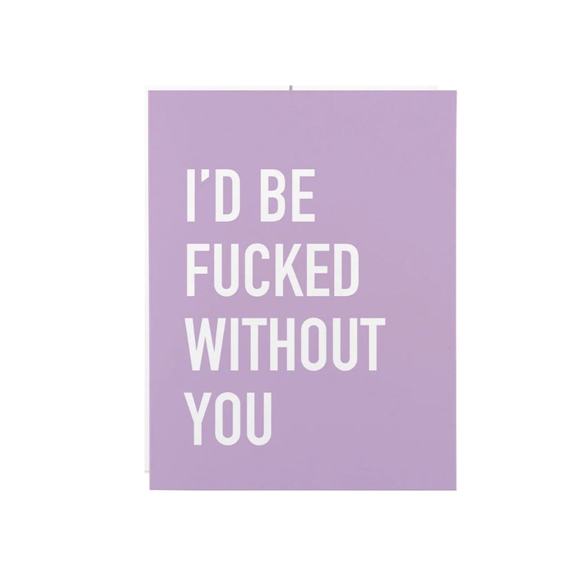 Classy Cards – Without You Card