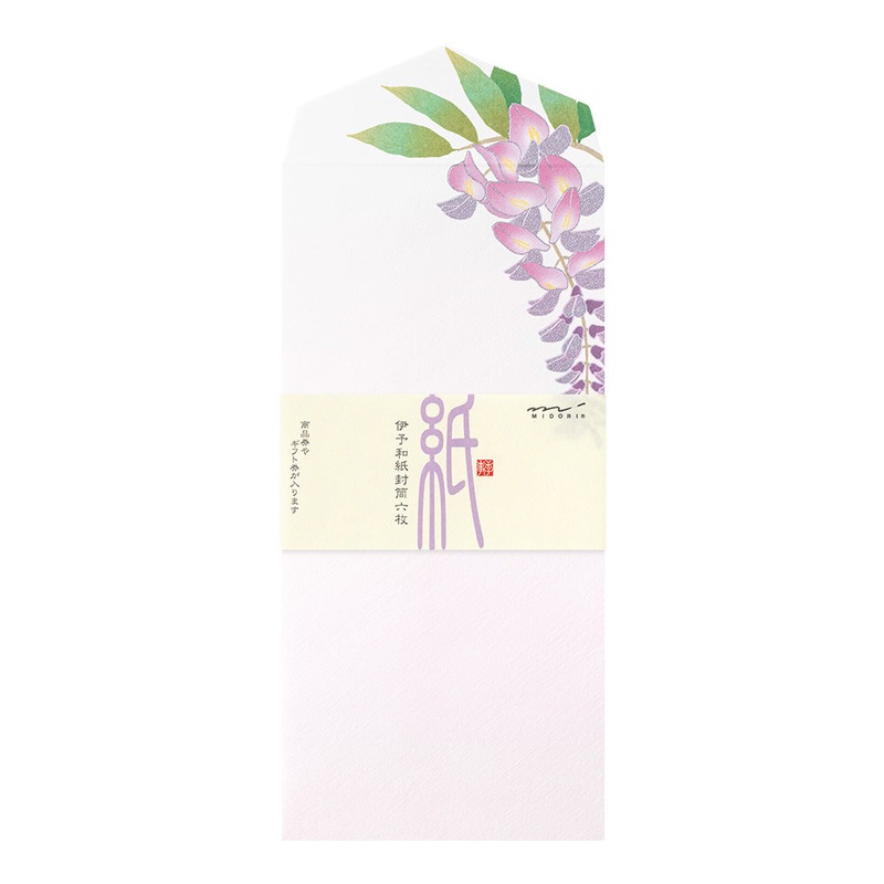 Envelope 168 Foil-Stamping Wisteria