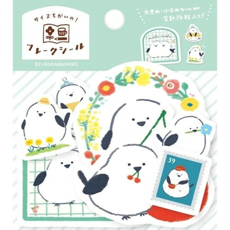 Furukawa Shiko Flake Sticker – Little Bird