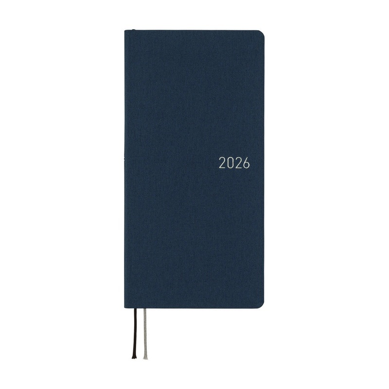 Hobonichi Weeks English Tall & Slim Colours- Cosmo Blue