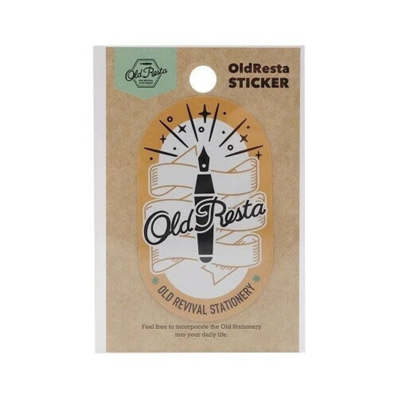 Old Resta Die-cut Sticker – First Edition