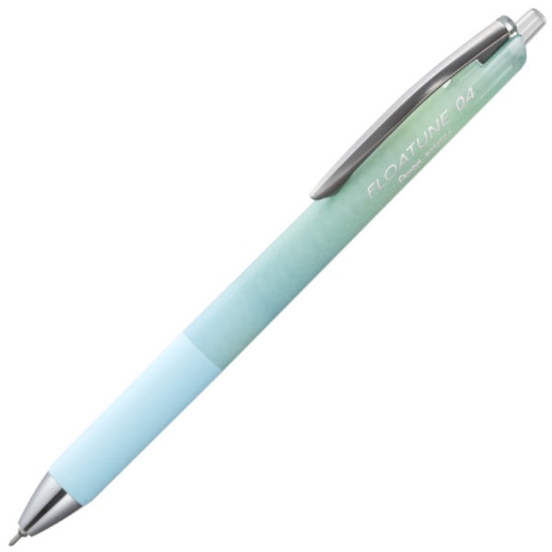 Pentel FLOATUNE Ballpoint Pen 0.4mm Limited Edition With Black Ink – Seaside Blue
