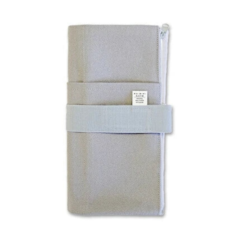 Yamamoto Paper RO-BIKI NOTE CANVAS COVER COOL GRAY