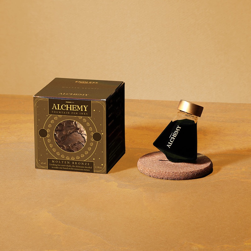 Alchemy Fountain Pen Ink – Molten Bronze