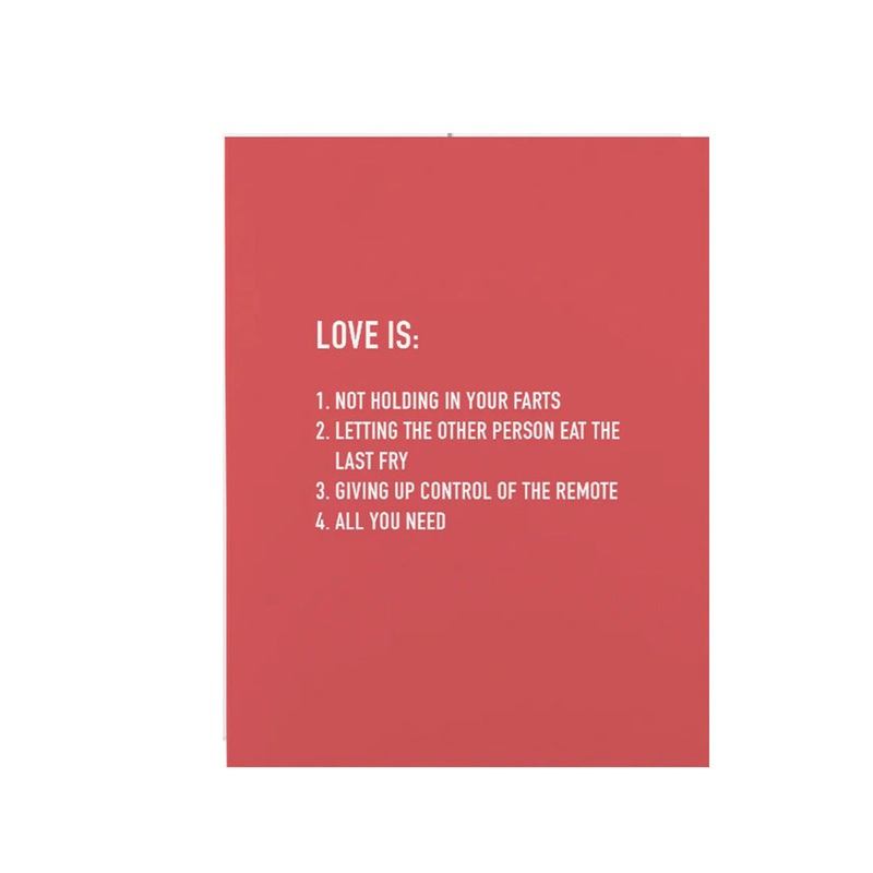Classy Cards – Love Is Card