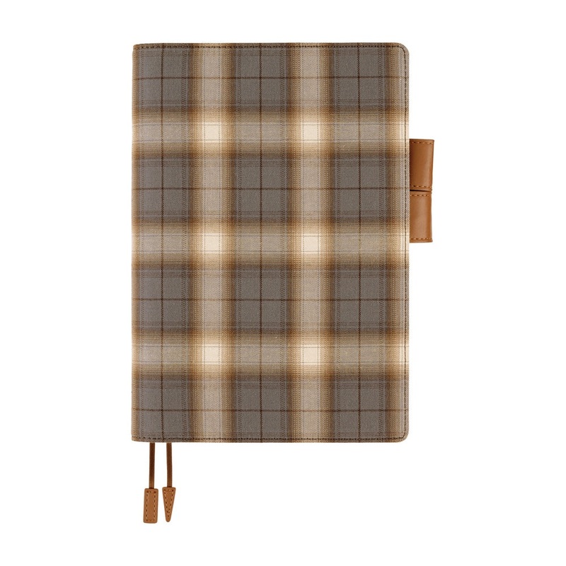 Hobonichi A5 Cover Shirt Fabric- Foggy Plaid