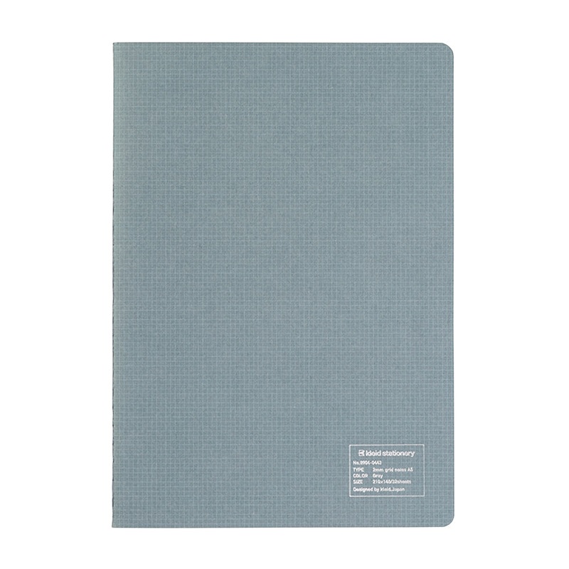 Kleid 2mm A5  Notebook- Gray