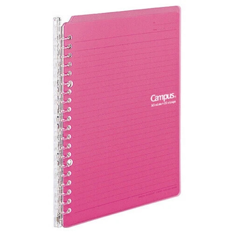KOKUYO File Campus Binder Smart Ring A5 Dark Peach