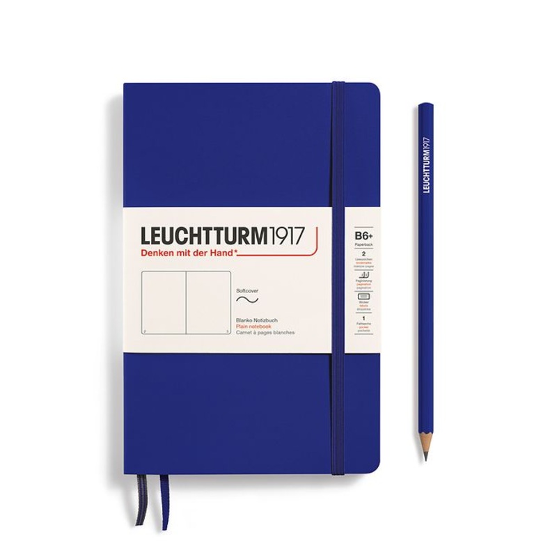 LEUCHTTURM1917 Paperback Notebook B6+ Softcover –  Ink