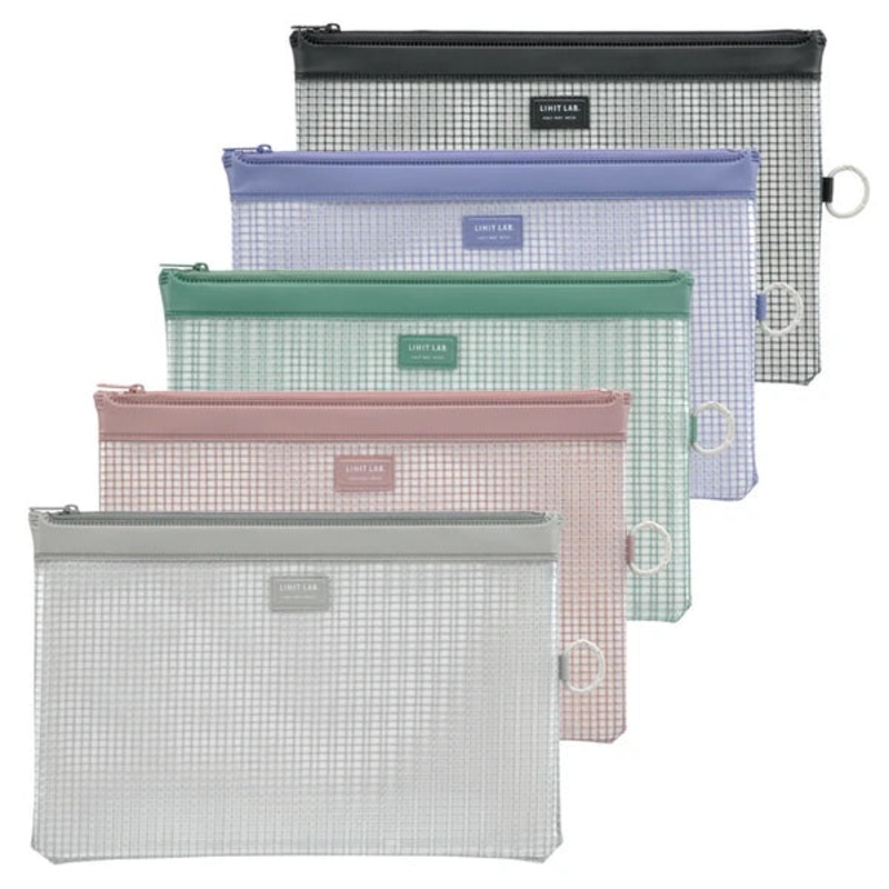 Lihit Lab Pouch/Case Mesh 210x310mm – Green