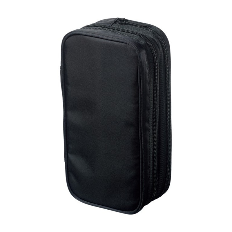 Lihit Lab Xcoa Double Pen Case – Black