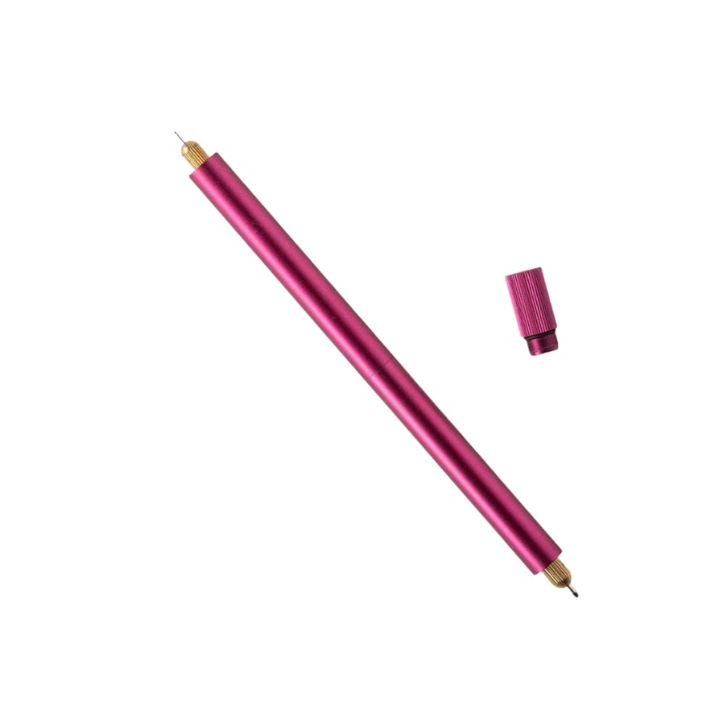 Lumos Pro – Refillable Multi-Tip Pen: Raspberry / Duo Tip