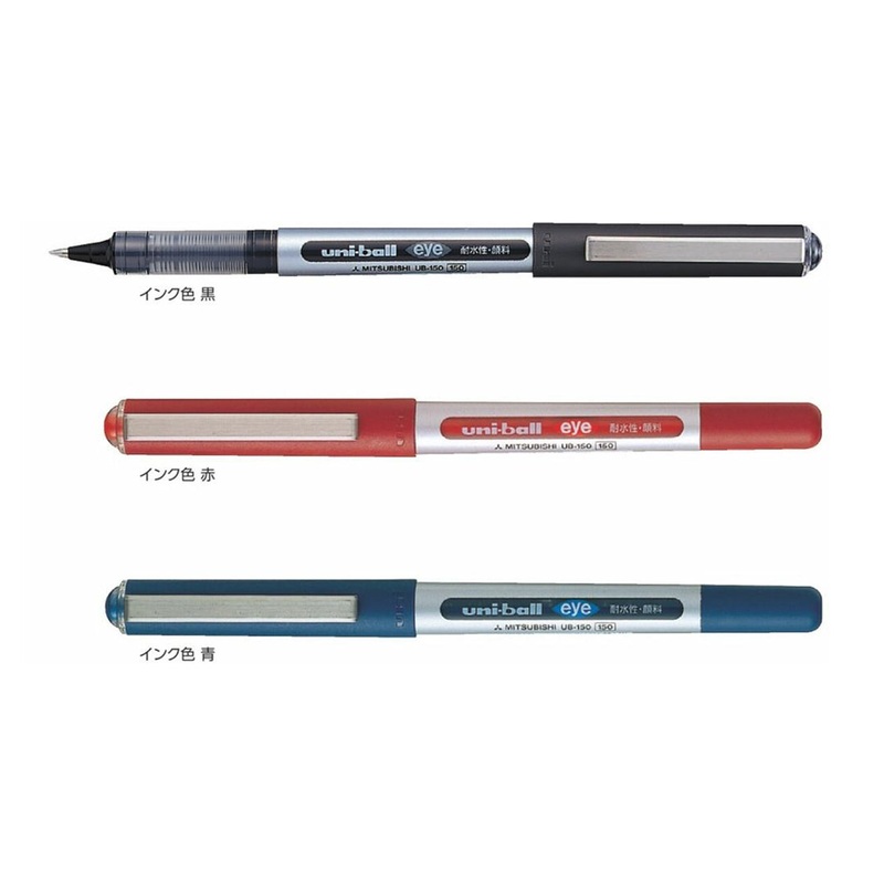 Midori Mitsubishi Uniball Eye Rollerball 0.5mm – Ink Black