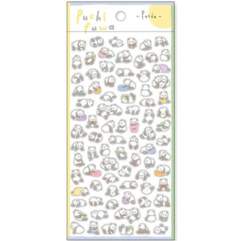 Mind Wave Stickers Puchi Fuwa -Panda-