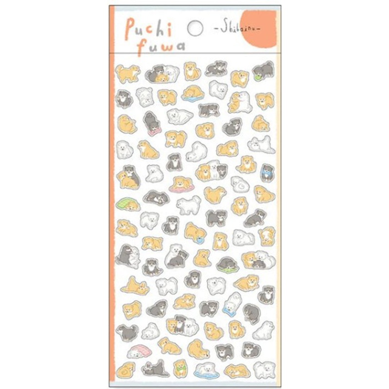 Mind Wave Stickers Puchi Fuwa -Shibainu-