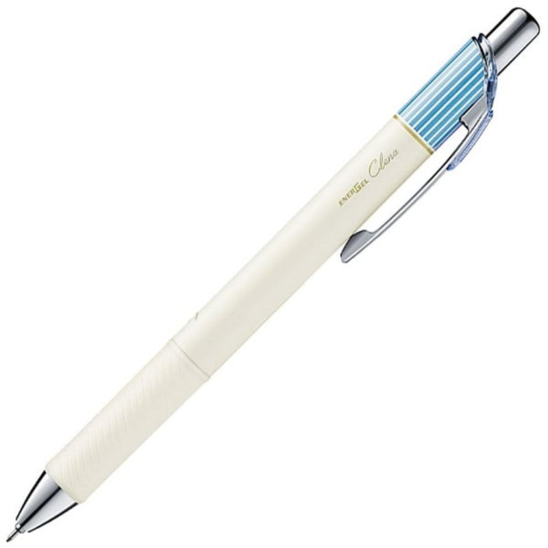Pentel EnerGel Clena 0.3mm Black Ballpoint Pen – Blue