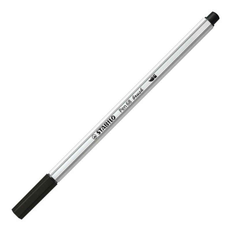 Stabilo Brush Pen 68 – Black