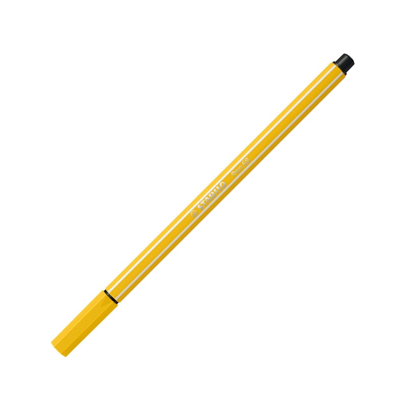 Stabilo Premium Medium Felt-tip Pen 68- Yellow
