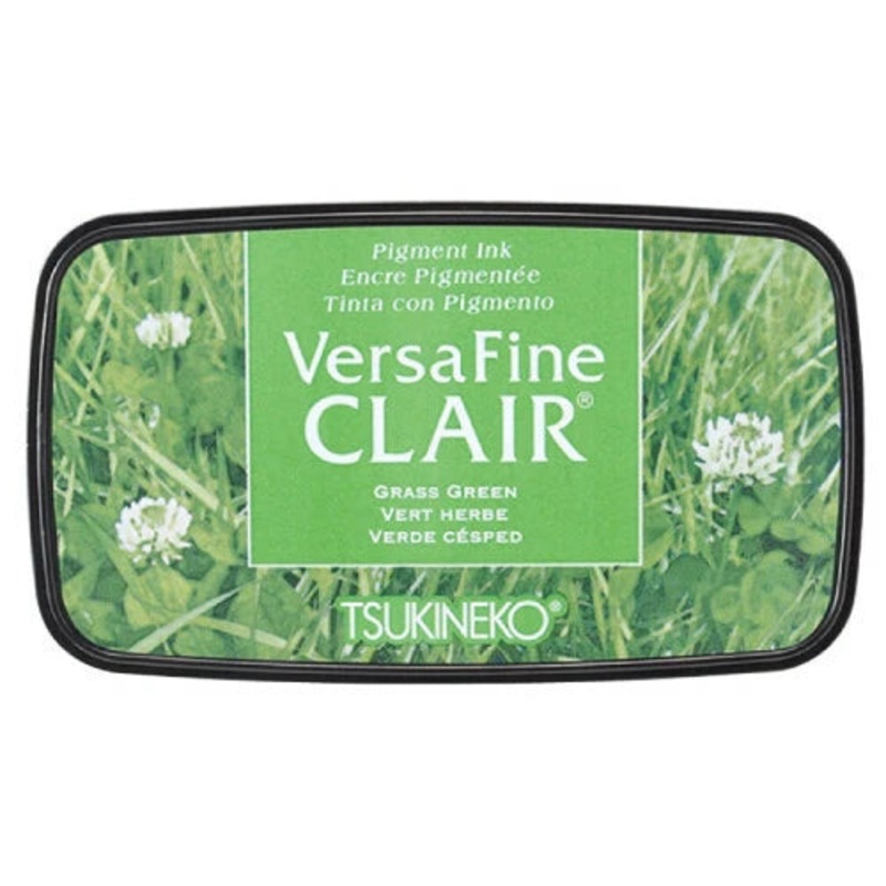 Versafine Clair Decoration Stamp- Grass Green