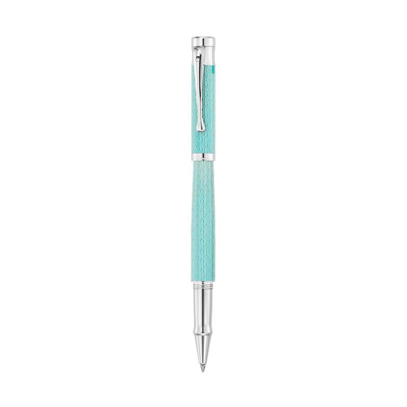 Waldmann Tango Roller Ball Pen – Brilliant Aquamarine Lacquer