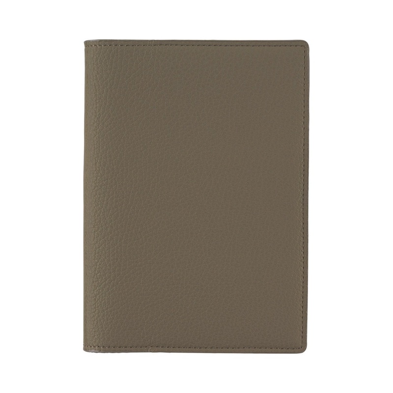 Hobonichi A6 Cover Leather- Taut (Grey & Light Blue)