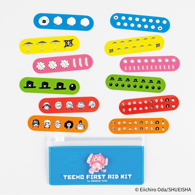 Hobonichi ONE PIECE magazine Choppers Techo First Aid Kit Stickers