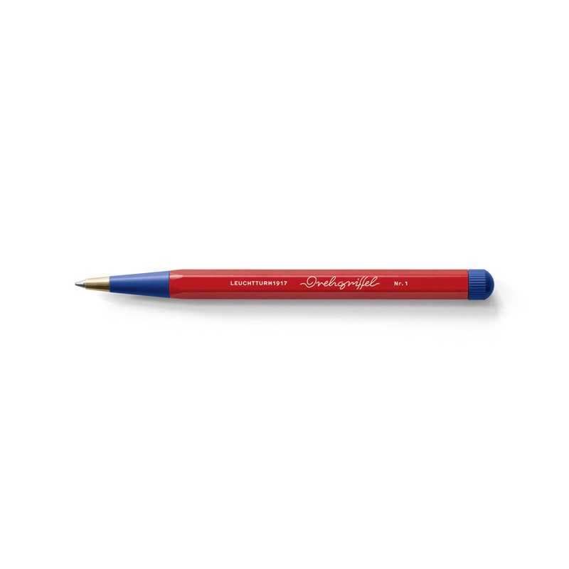 LEUCHTTURM1917 Drehgriffel Nr. 1 Gel Pen Bauhaus Edition- Red/Royal Blue
