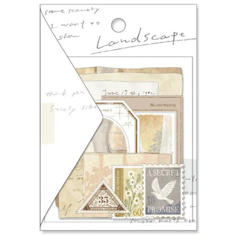 Mind Wave Landscape Stickers- Twilight