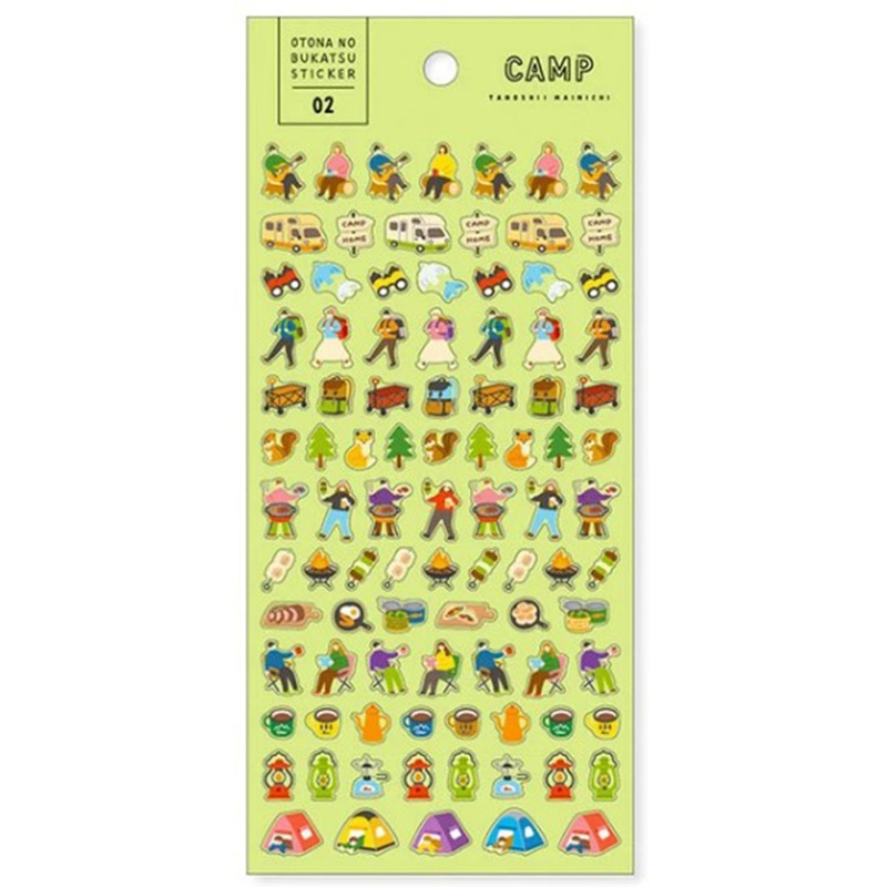 Mind Wave Stickers CAMP