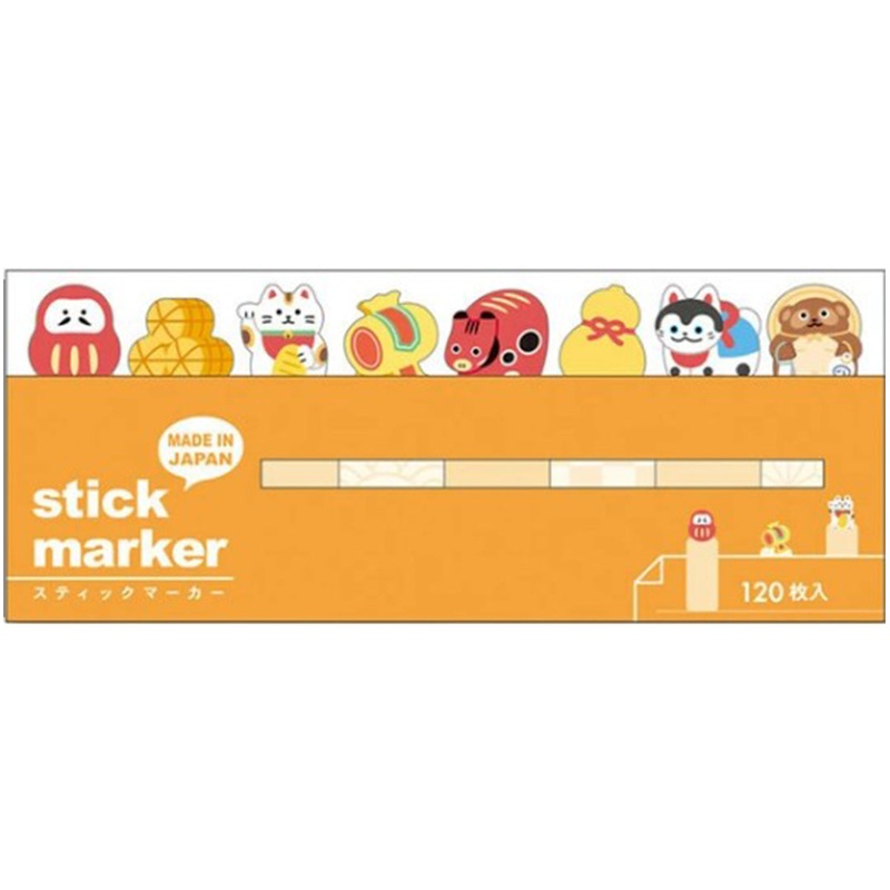 Mind Wave Sticky Notes Lucky Charm Stick Marker