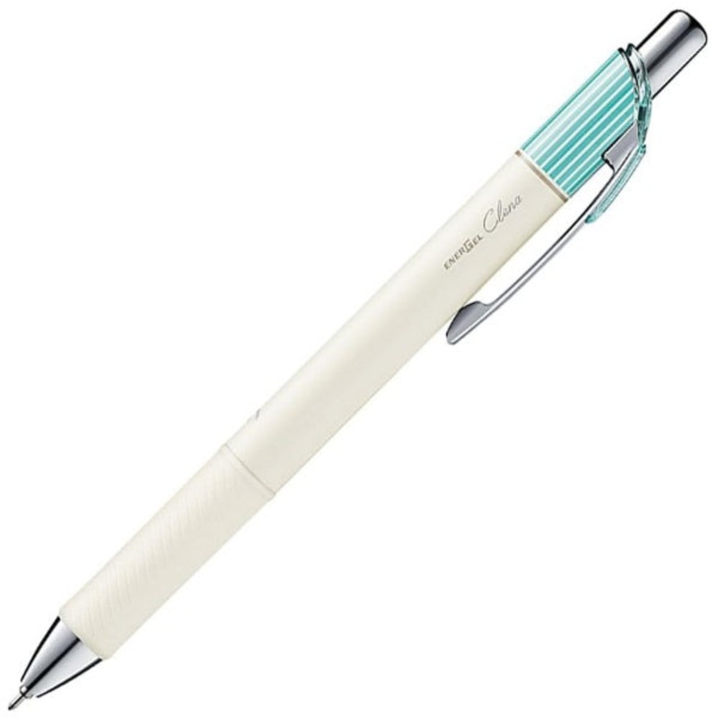 Pentel EnerGel Clena 0.3mm Ballpoint Pen – Mint Green