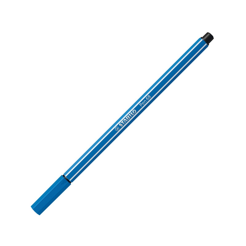 Stabilo Premium Medium Felt-tip Pen 68- Dark Blue